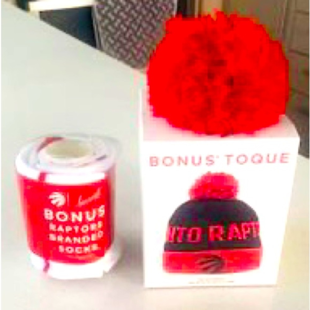 Limited edition Raptors x Smirnoff Hats & Socks